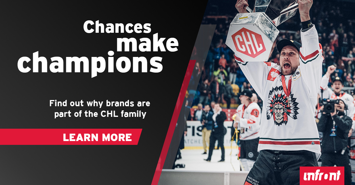 Become a partner brand for the Champions Hockey League