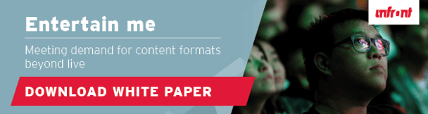 Entertain me: Meeting demand for content formats beyond live