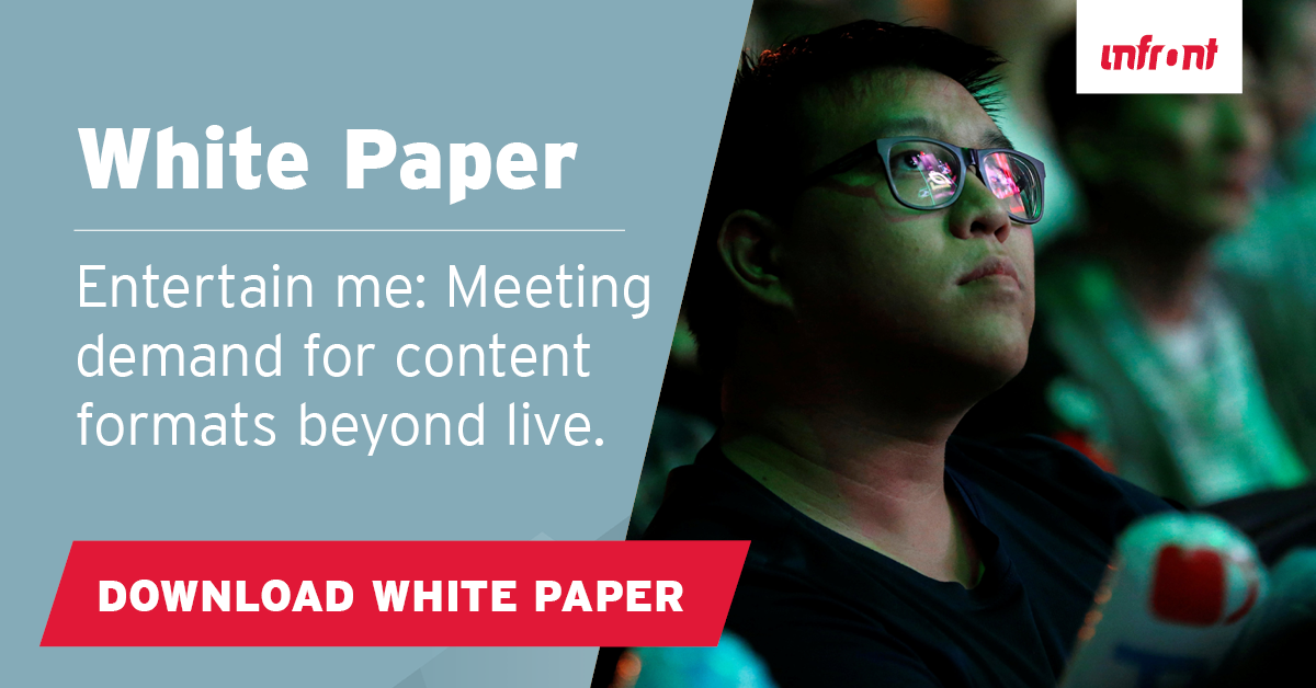 Entertain me: Meeting demand for content formats beyond live