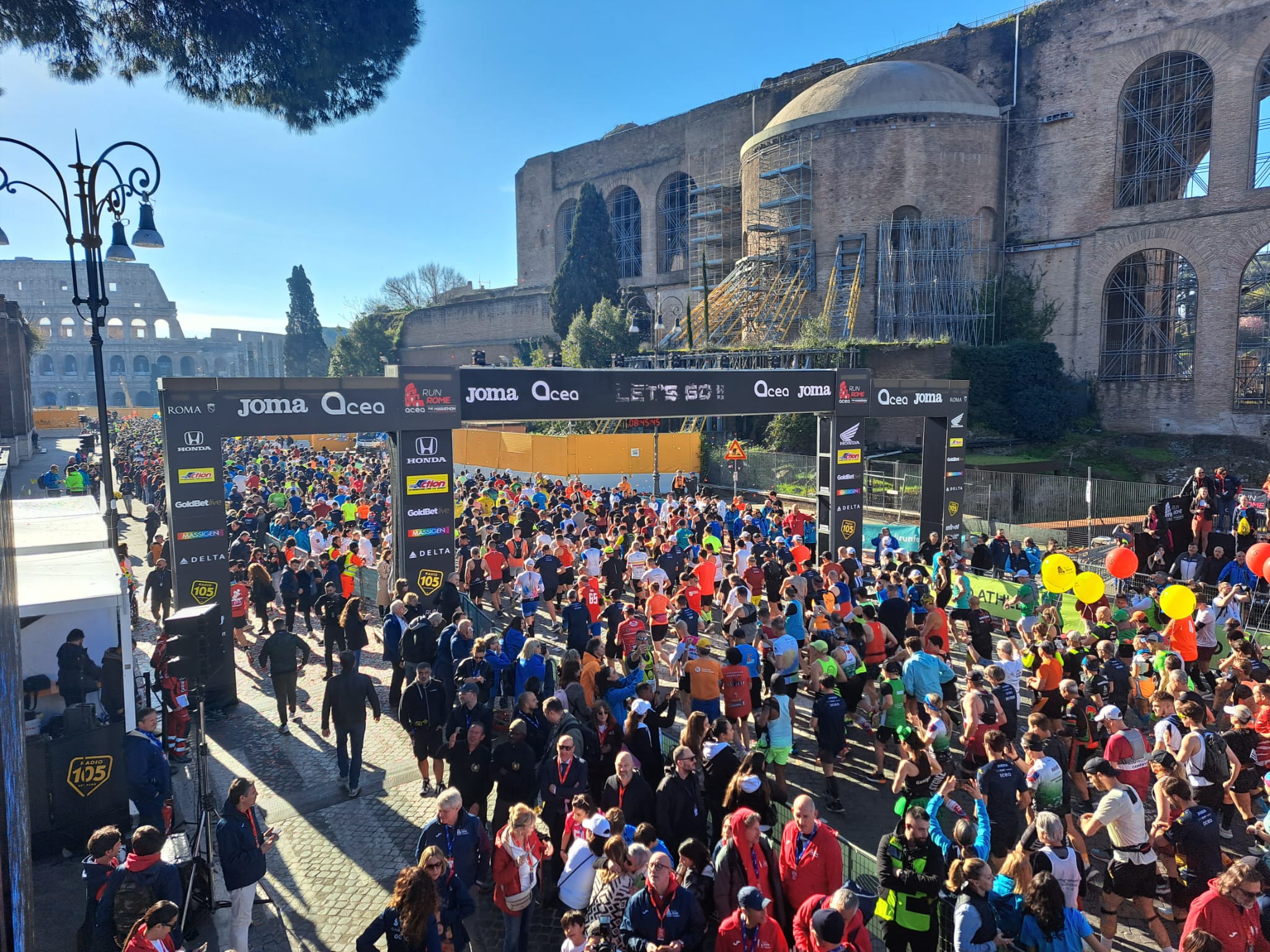 Run Rome Marathon La produzione di Acea Run Rome The Marathon: Il lavoro di squadra ...