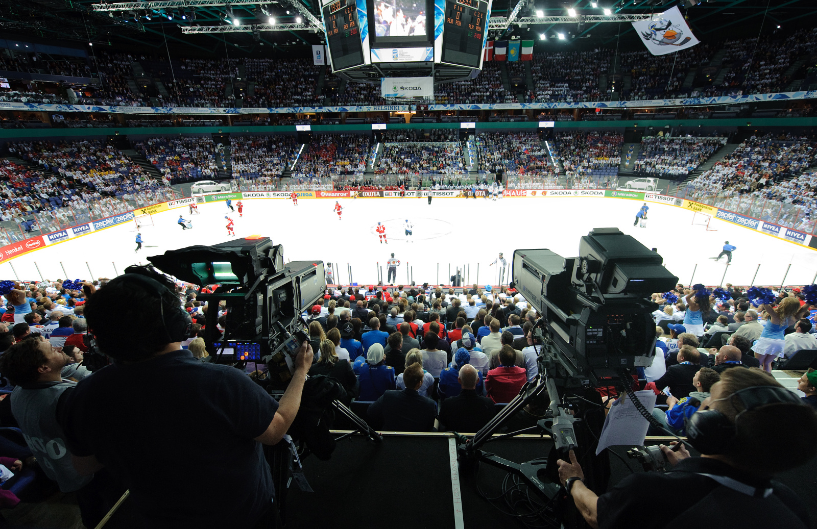 broadcasting hockey su ghiaccio