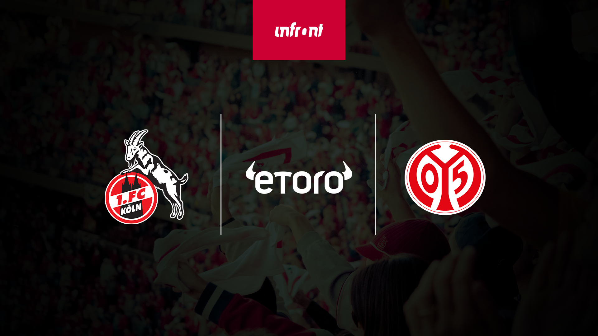 eToro wird Partner vom 1. FC Köln und dem 1. FSV Mainz 05